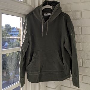 Topman olive green hoodie